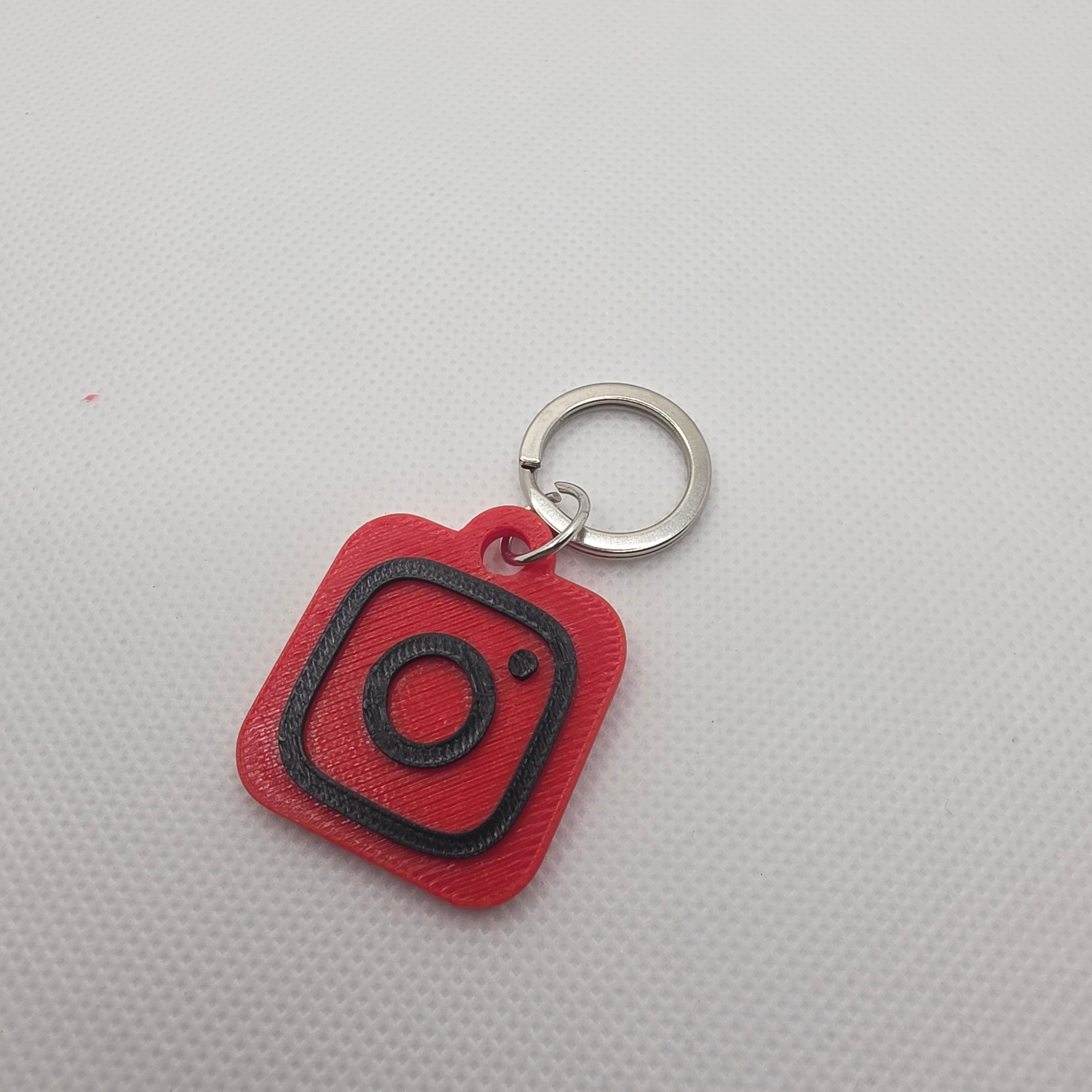 Instagram NFC Keychain Tag