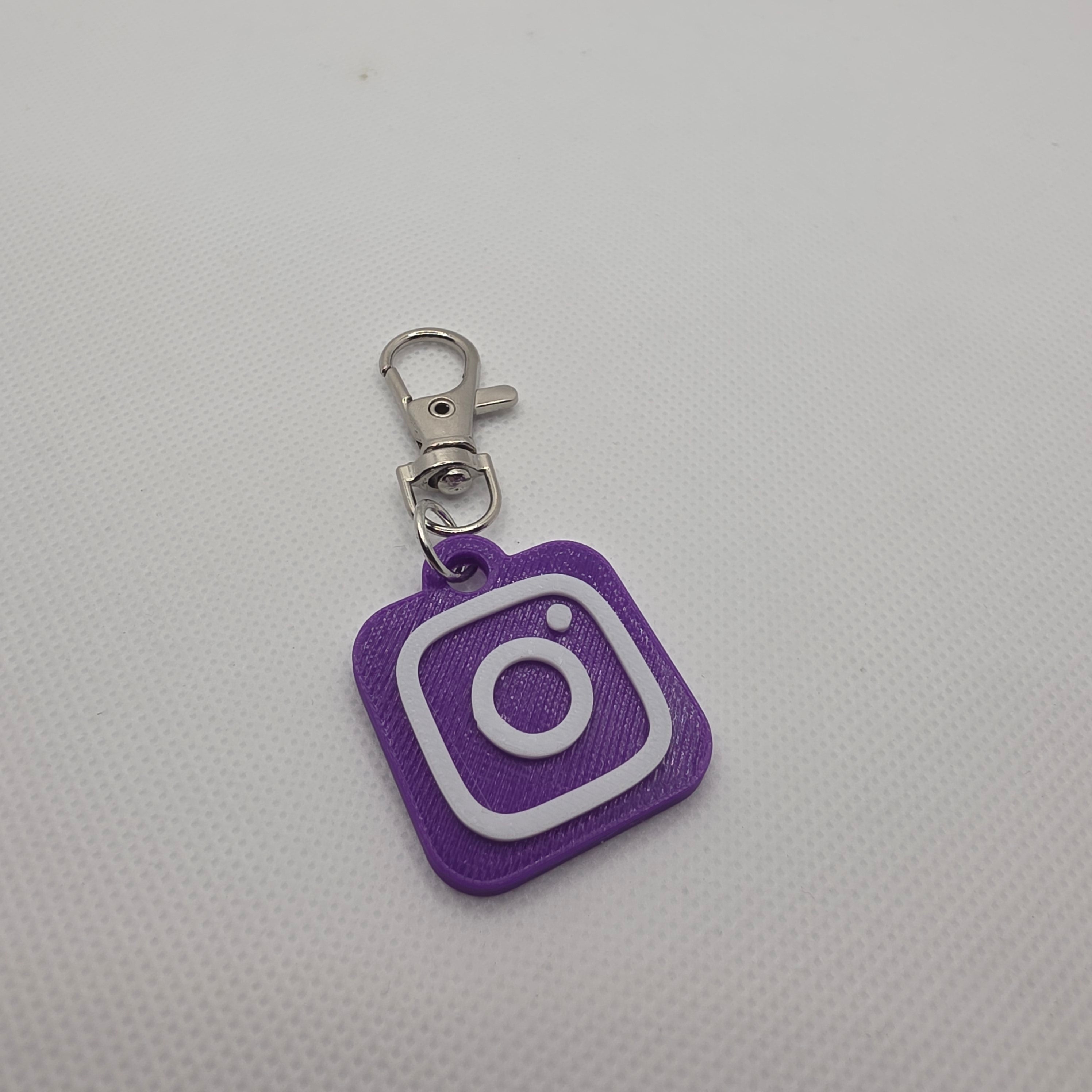 Instagram NFC Keychain Tag